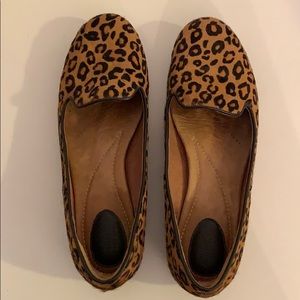 Clarks Leopard print flats
